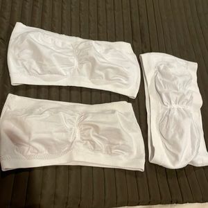 Lot of 3 Dynashape Intima Bandeaus- S/M